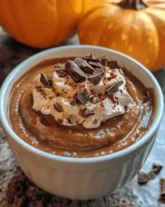 Easy Pumpkin Puree and Dark Chocolate Mousse Recipe