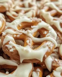 Easy White Chocolate-Covered Pretzels Recipe