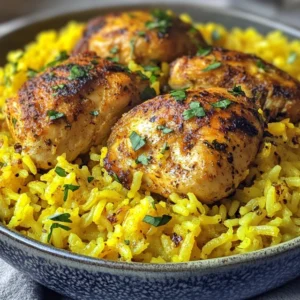 Perfect Chicken and Yellow Rice Recipe Flavorful & Easy to Make