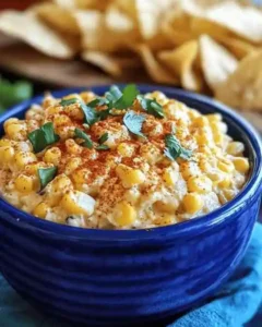 Street Corn Dip Tajin Canned Corn Recipe Crock Pot Easy & Flavorful